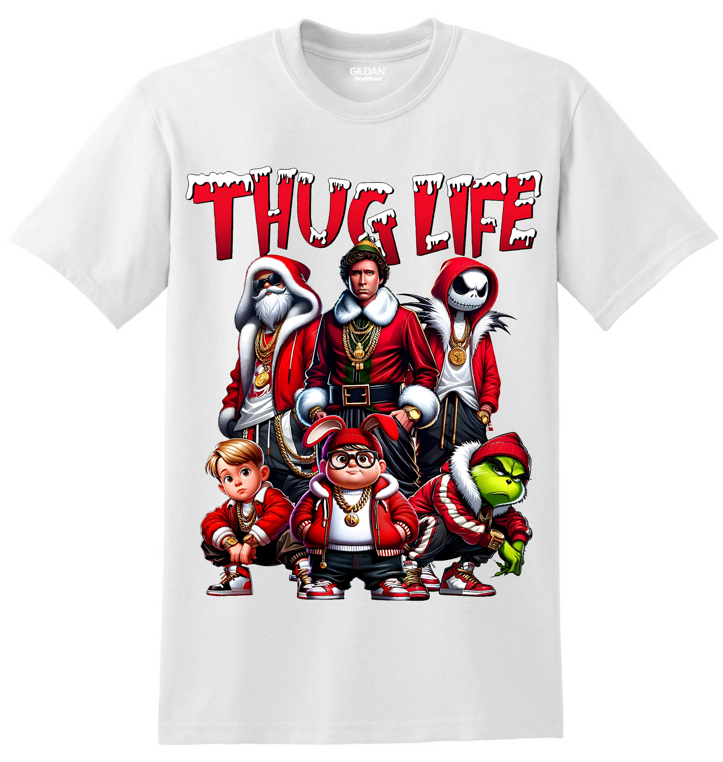 Thug Life XMAS Holiday Shirts